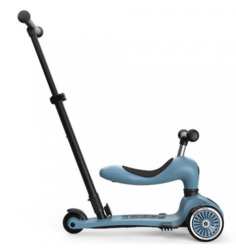 Scoot and Ride Highwaykick 1 Push and Go - 2w1 Jeździk i Hulajnoga 1-5 Lat | Steel